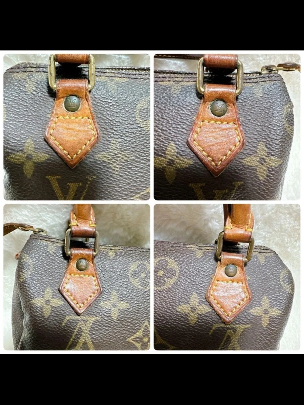 Louis Vuitton Monogram Mini Speedy in Brown and Tan